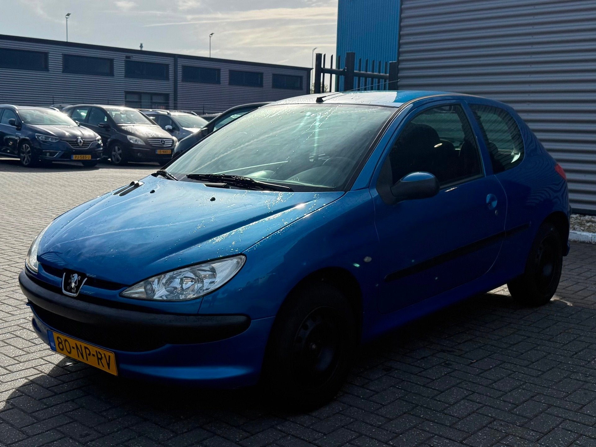 Peugeot 206 1.4 X-line, Auto's, Blauw, Bedrijf, 75 pk, 1100 kg