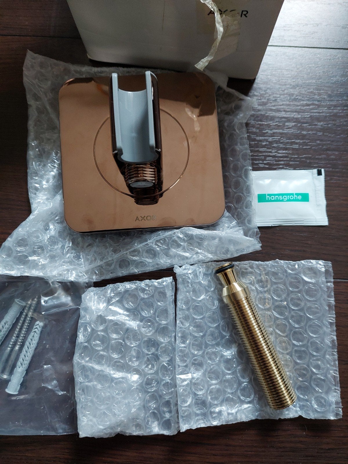Hansgrohe axor pharo regendouche wandhouder douchekophouder, Ophalen