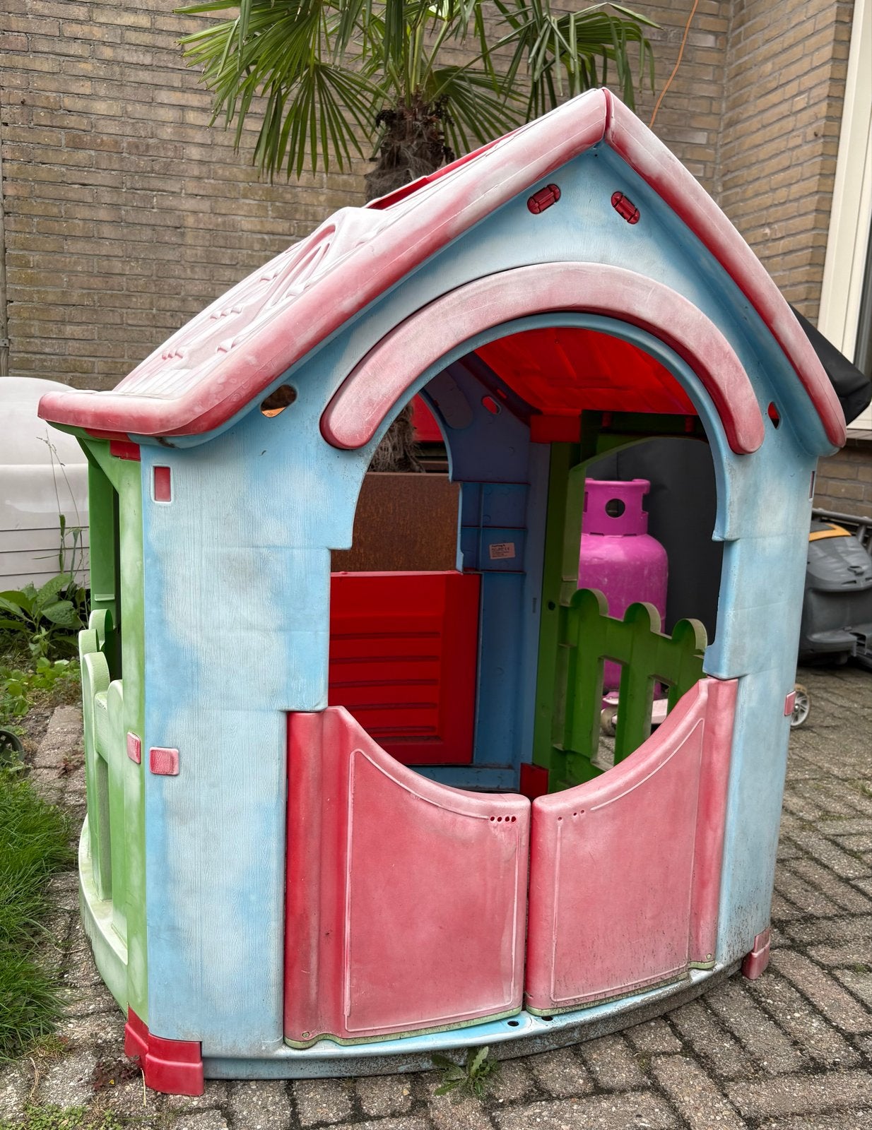 Speelhuisje voor kinderen, Kinderen en Baby's, Speelgoed | Buiten | Speelhuisjes, Ophalen, Gebruikt, Kunststof