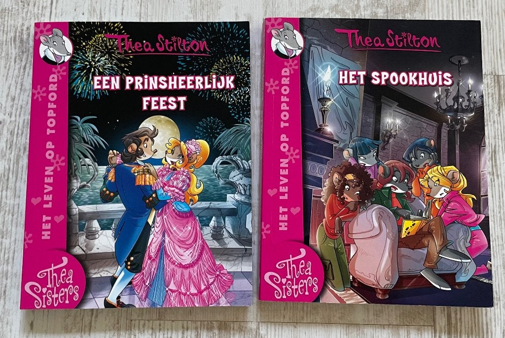 Thea Sisters boeken, Boeken, Thea Stilton, Fictie algemeen, Ophalen of Verzenden, Zo goed als nieuw