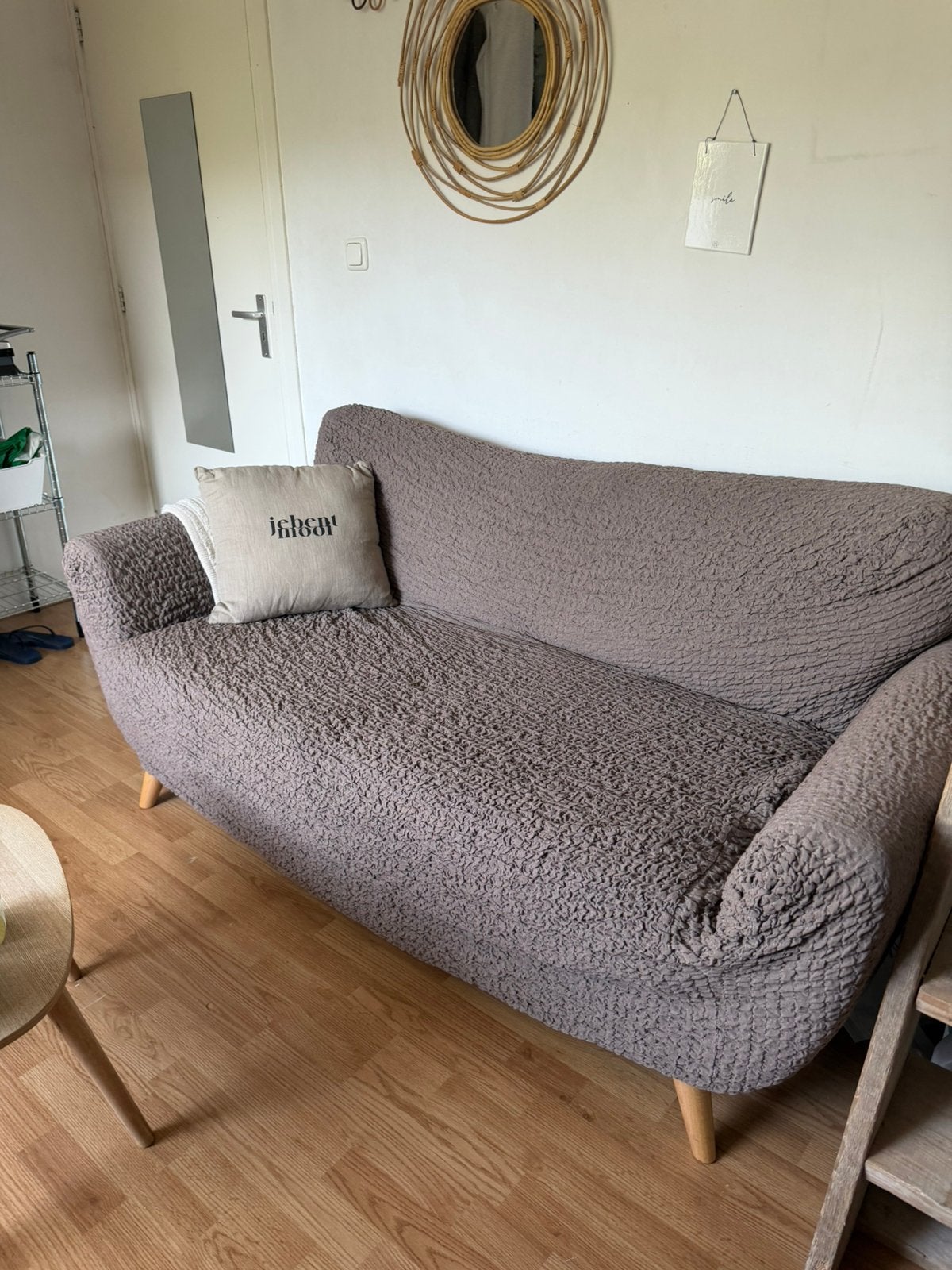 2-zitsbank, Ophalen, Gebruikt, Tweepersoons, 75 tot 100 cm
