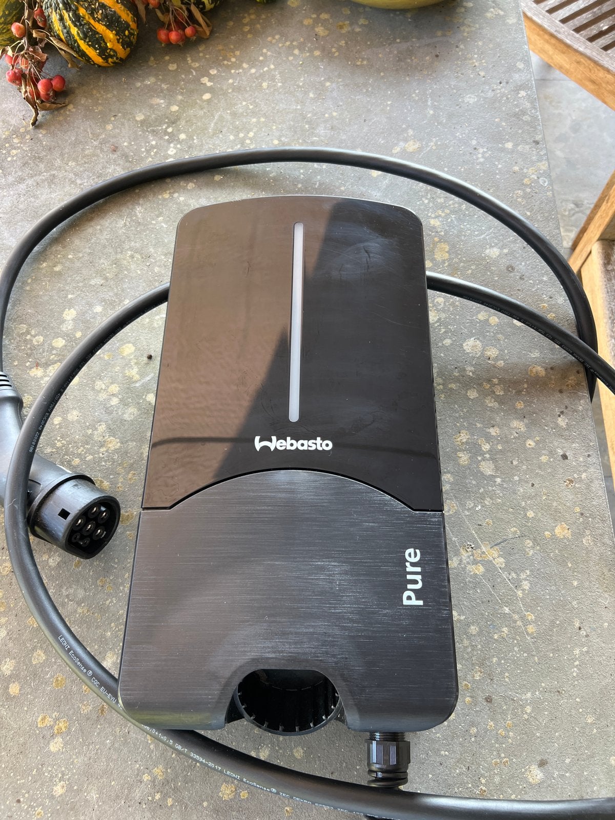 Webasto Pure II 22 kW Laadpaal met vaste kabel, Ophalen of Verzenden, Zo goed als nieuw, Laadpaal