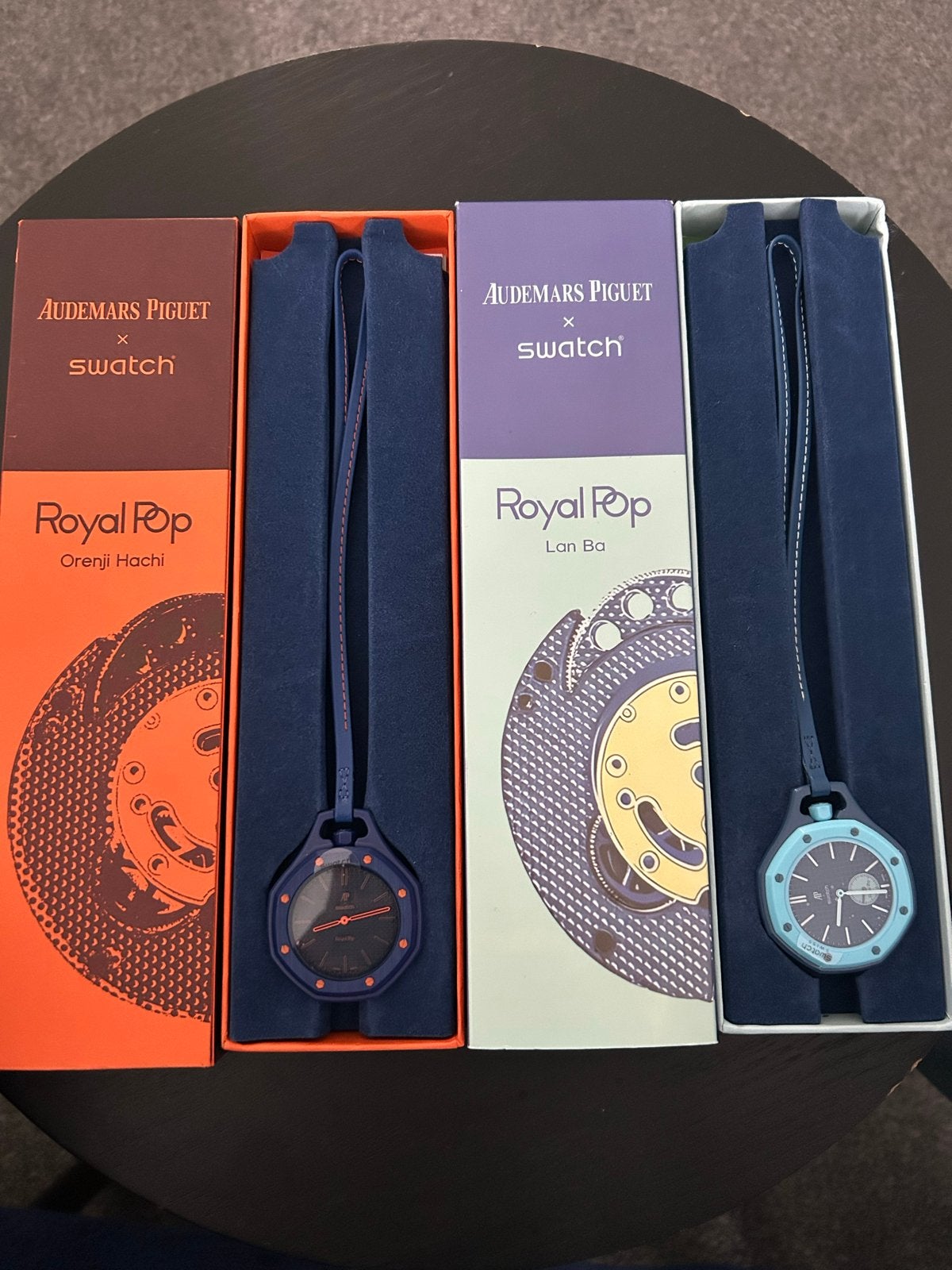 2x Swatch x Audemars Piguet Royal Pop - Nieuw, Swatch, Nieuw, Ophalen of Verzenden, Kunststof