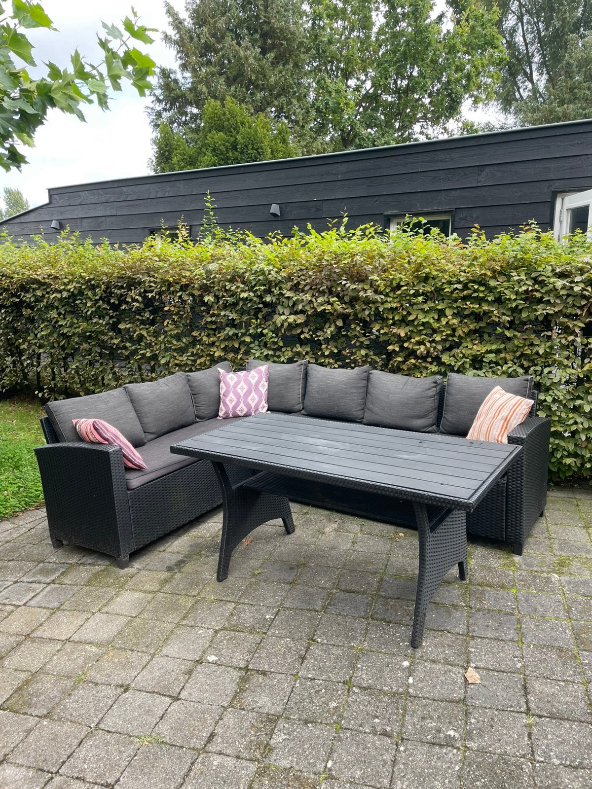 Tuinset loungeset, Tuin en Terras, Ophalen, Zo goed als nieuw, Kunststof