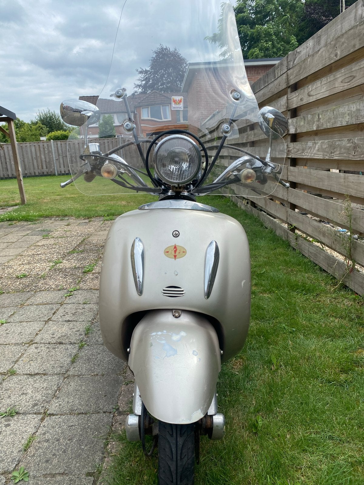 Killerbee Retro Scooter 50cc - Nagekeken & Nieuwe Accu, Ophalen, Gebruikt, Benzine, Overige merken