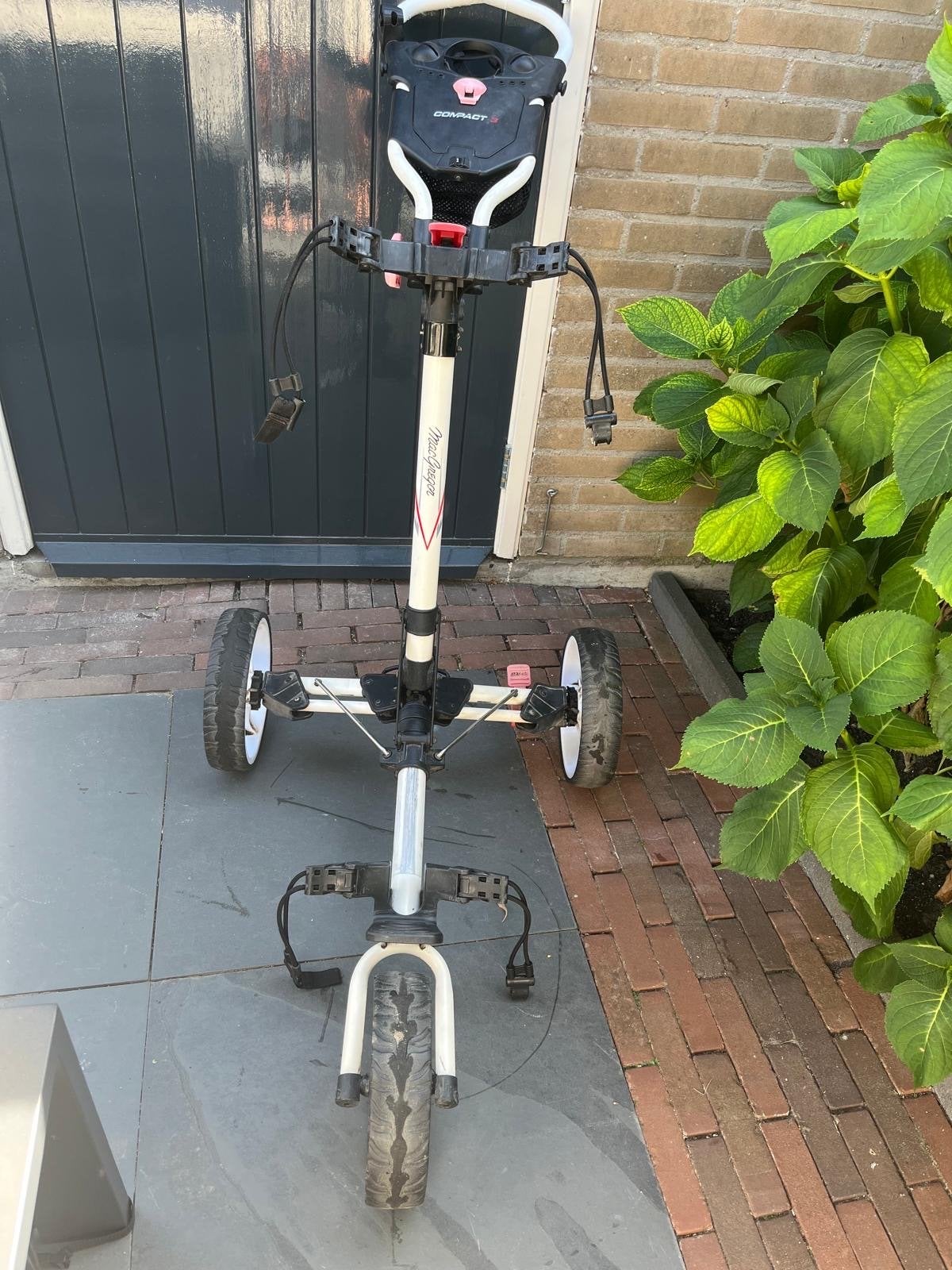 MacGregor Compact 3 Golftrolley - Gebruikt, Sport en Fitness, Golf, Ophalen, Gebruikt, Golfkar, Overige merken