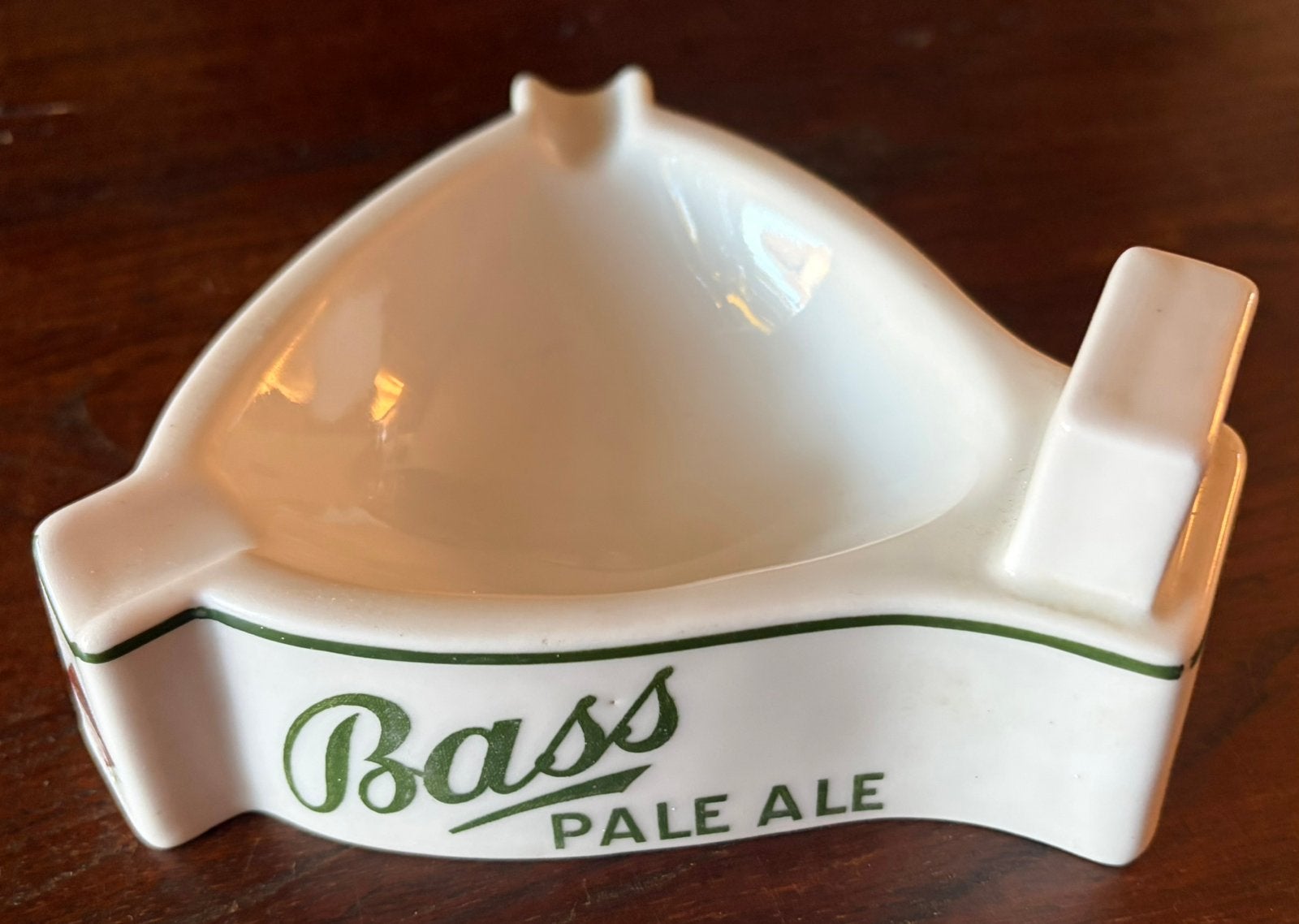 Bass Pale Ale Stout asbak porcelain, Ophalen of Verzenden, Gebruikt, Gebruiksvoorwerp