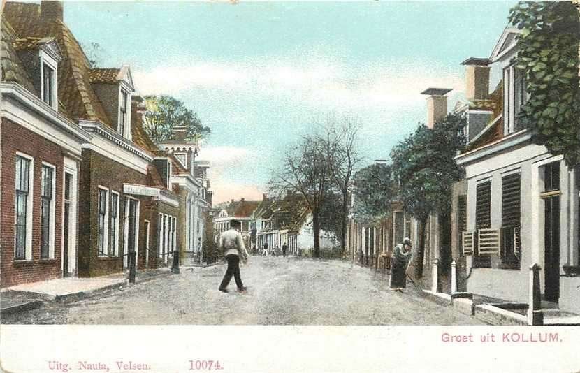 380-268-029 Kollum, Verzenden, Voor 1920, Friesland