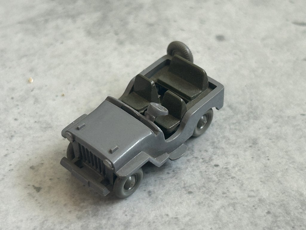 Wiking 1:87 Jeep Willy's CJ-3A unverglast, Ophalen of Verzenden, Zo goed als nieuw, Auto, Wiking