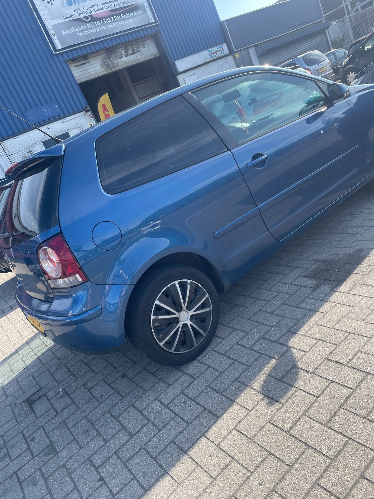 Volkswagen Polo 1.4 16V 59KW 2007 Blauw, Auto's, Volkswagen, Voorwielaandrijving, 4 cilinders, Blauw, Handgeschakeld