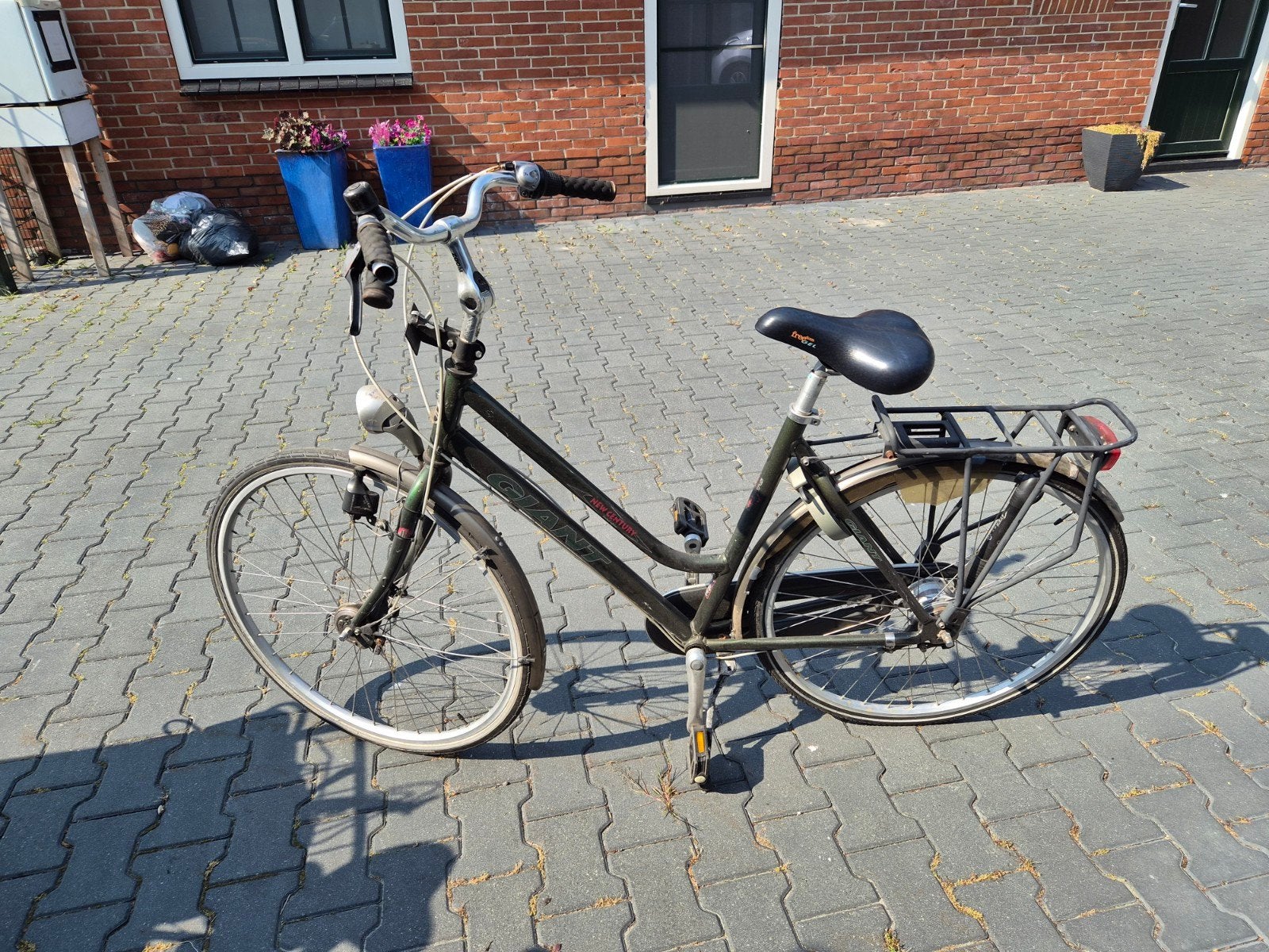 damesfiets, Fietsen en Brommers, Ophalen, Gebruikt, Minder dan 10 versnellingen, Overige merken