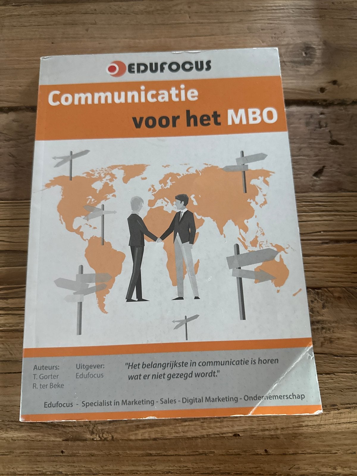 Communicatie voor het MBO - Edufocus, Ophalen of Verzenden, Gamma, Gelezen, MBO