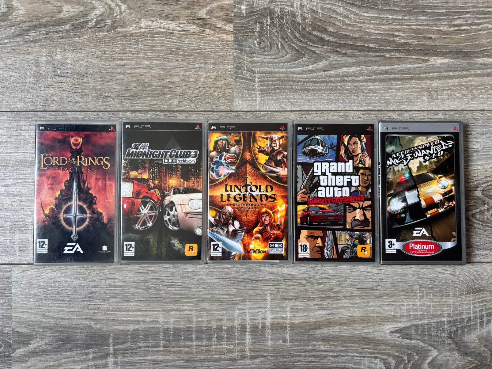 Psp games, Spelcomputers en Games, Spelcomputers | Sony PSP, Met games, Overige kleuren, Ophalen of Verzenden, Zo goed als nieuw
