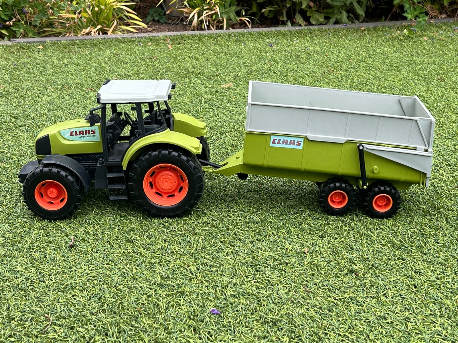 Dickie Toys Claas Ares 836 RZ, Ophalen of Verzenden, Gebruikt