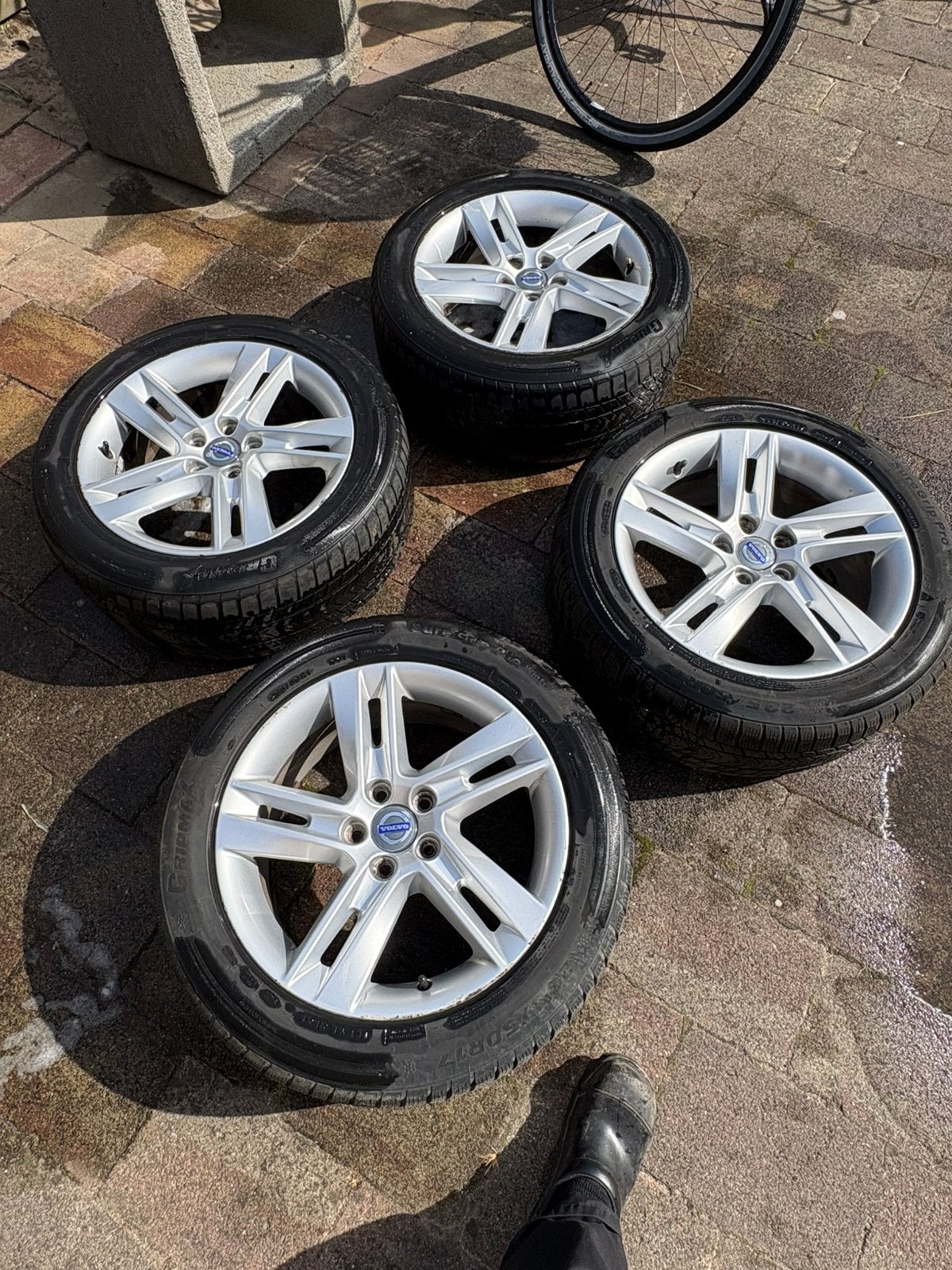 Volvo Sadia velgen, Ophalen, Gebruikt, Banden en Velgen, 17 inch