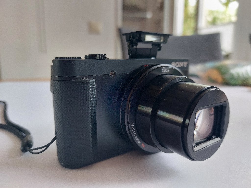 Sony DSC HX90V Compactcamera met 30x optische zoom, Audio, Tv en Foto, Fotocamera's Digitaal, Zo goed als nieuw, Compactcamera