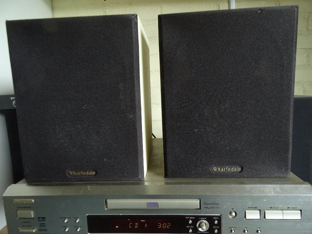 Luisprekers met Versterker Warfedale, Ophalen, Gebruikt, Overige typen, Wharfedale