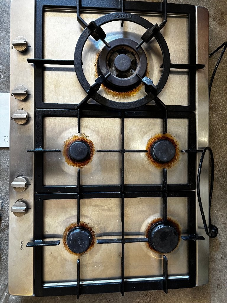 gasstel, Ophalen, Gebruikt, Inbouw, Gas