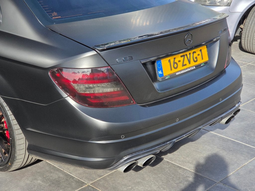 Mercedes-Benz C-klasse AMG 63|Memory|Pano|YoungTimer|Satijn, Auto's, Mercedes-Benz, Automaat, Achterwielaandrijving, Leder, Bedrijf