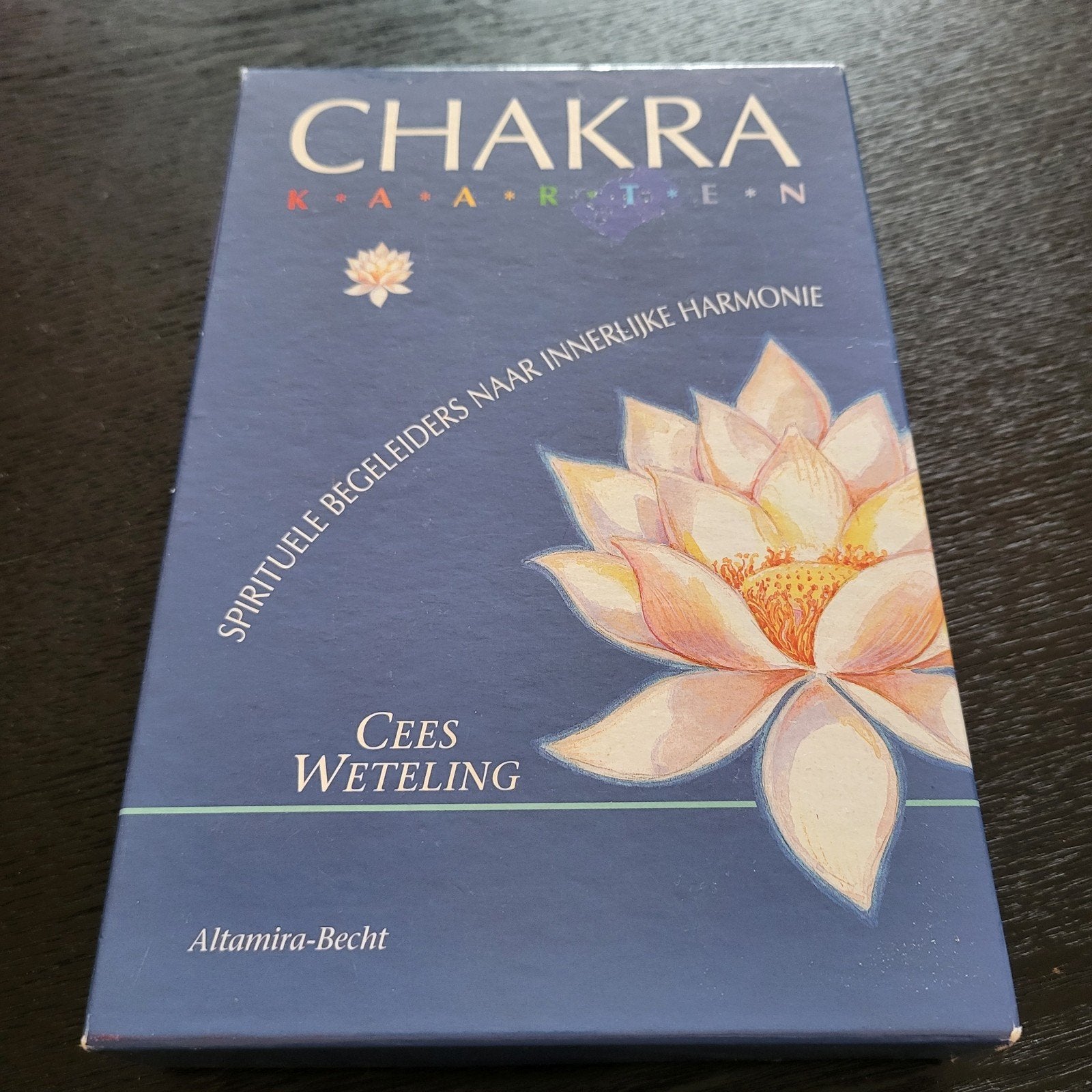 Cees Weteling - Chakrakaarten, Spiritualiteit algemeen, Overige typen, Ophalen of Verzenden, Zo goed als nieuw