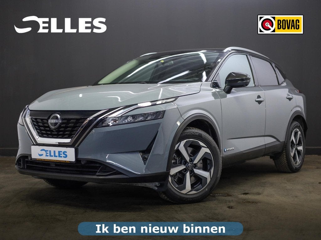 Nissan Qashqai 1.5 e-Power Business Design | Panoramadak | A, Auto's, Nissan, Bedrijf, Te koop, Qashqai, 360° camera, ABS, Achteruitrijcamera