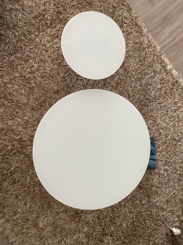 Salontafel met bijzettafel, Ophalen, Zo goed als nieuw