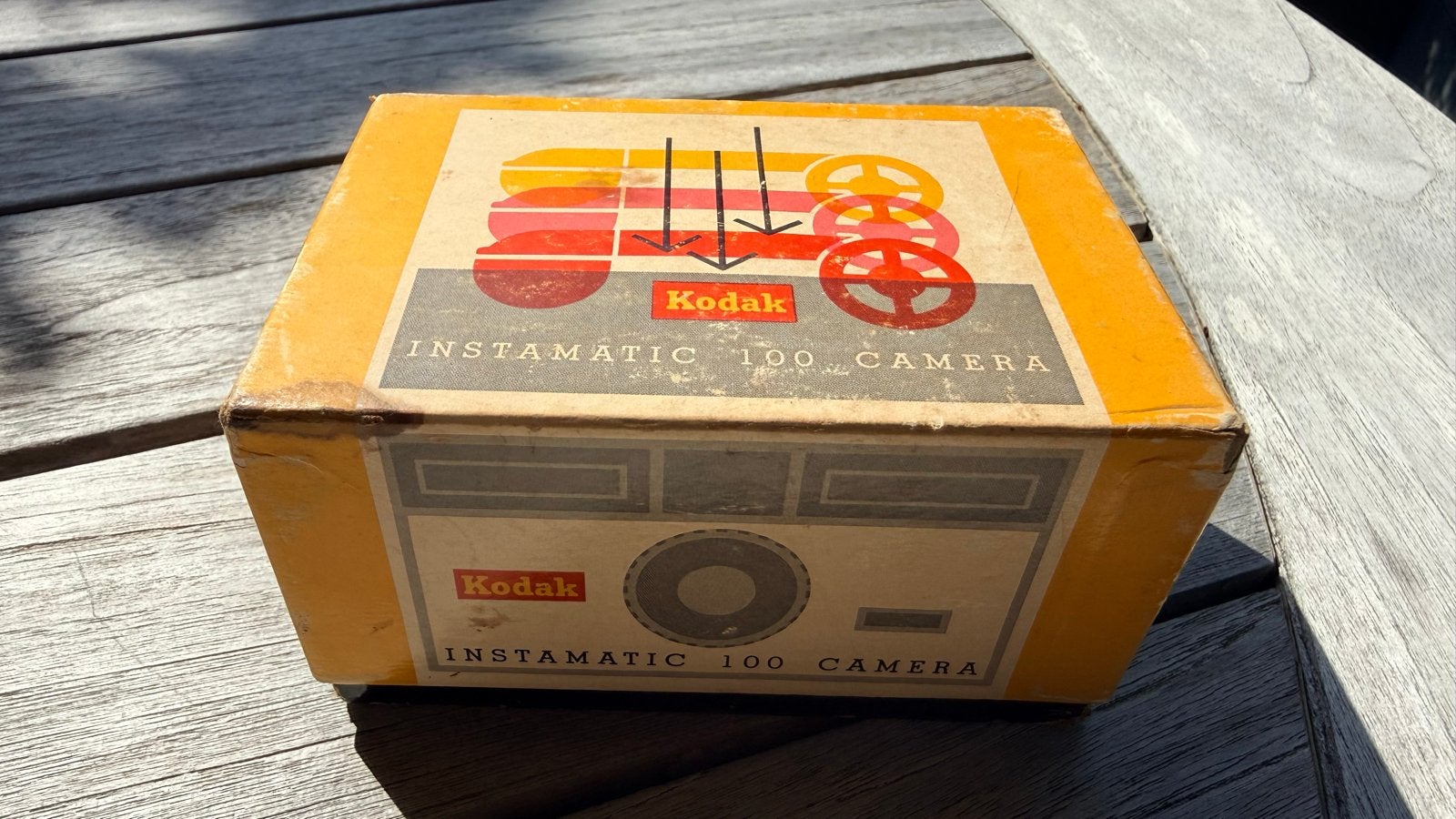 Originele Kodak Instamatic 100 Camera - Voor de verzamelaar, Ophalen of Verzenden, Gebruikt, Compact, Kodak
