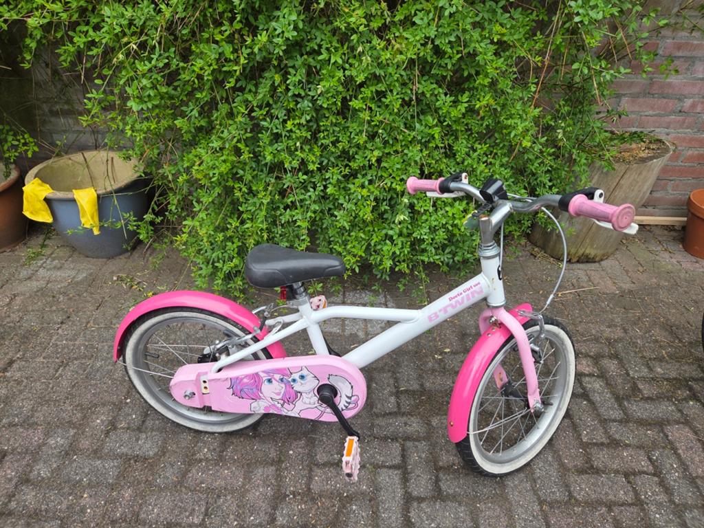 kinderfiets, Fietsen en Brommers, Fietsen | Kinderfietsjes, Ophalen of Verzenden, Gebruikt, Minder dan 16 inch