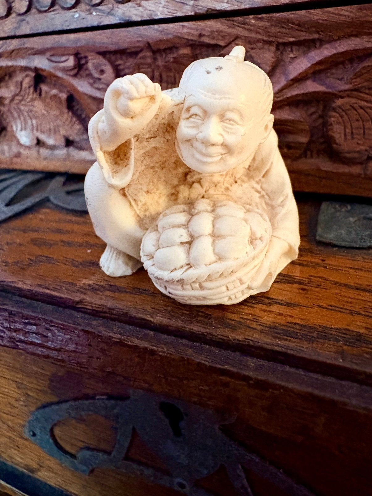 Japanse Okimono Netsuke, Verzenden