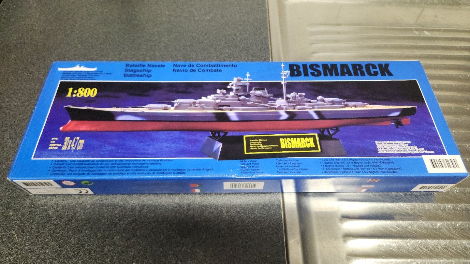 Modelbouw Bismarck Slagschip 1:800 - Nieuw in doos, Hobby en Vrije tijd, Modelbouw | Boten en Schepen, Ophalen of Verzenden, Zo goed als nieuw