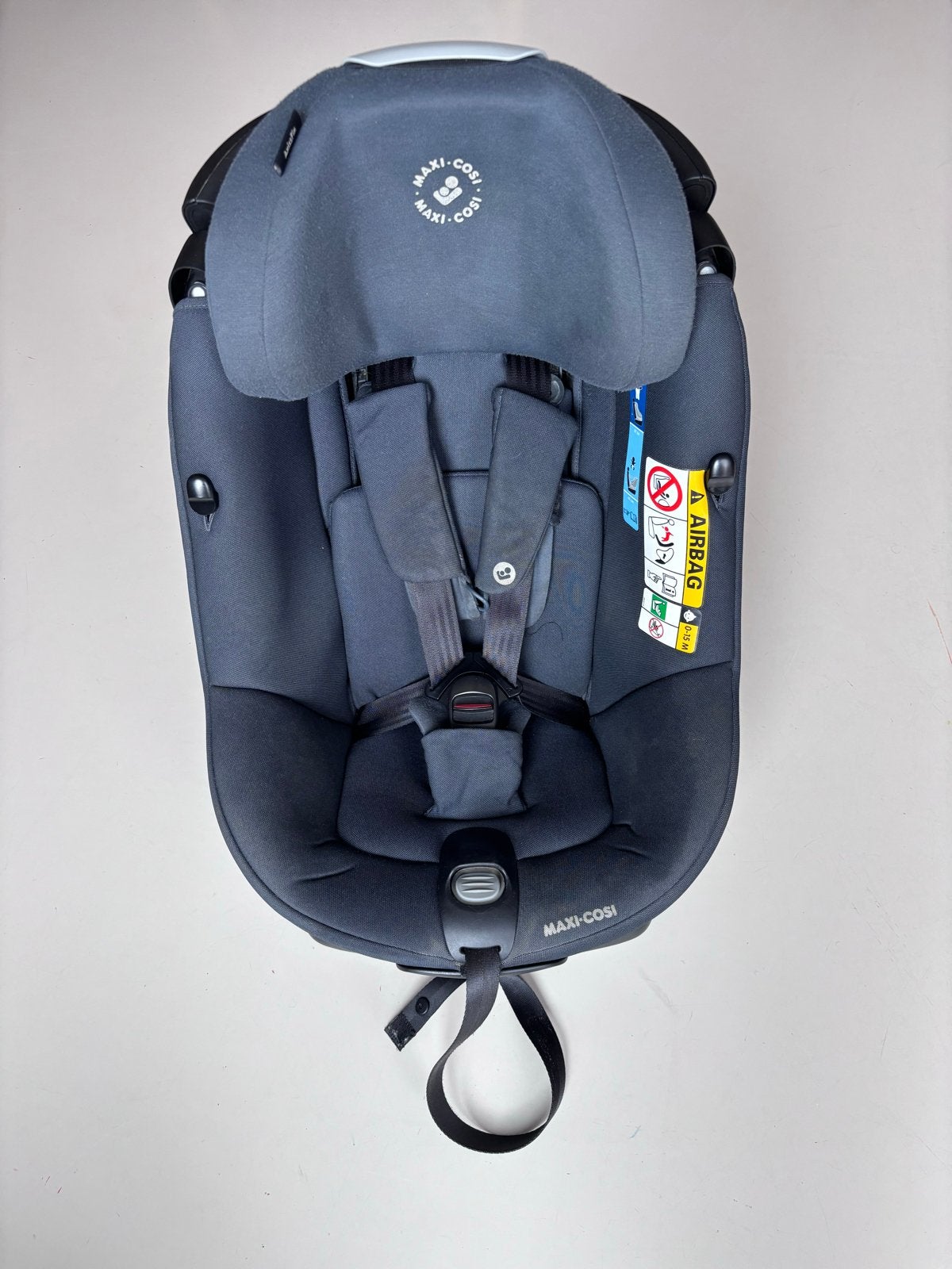 Maxi Cosi AxissFix autostoel, incl Aeromoov Airlayer, Kinderen en Baby's, Autostoeltjes, Ophalen, Gebruikt, 0 t/m 18 kg, Verstelbare rugleuning