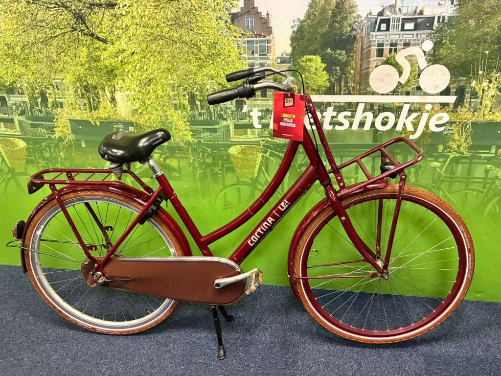 Fietshokje Raaks: Cortina Utility Transport Damesfiets 50cm, Fietsen en Brommers, Fietsen | Dames | Damesfietsen, Versnellingen