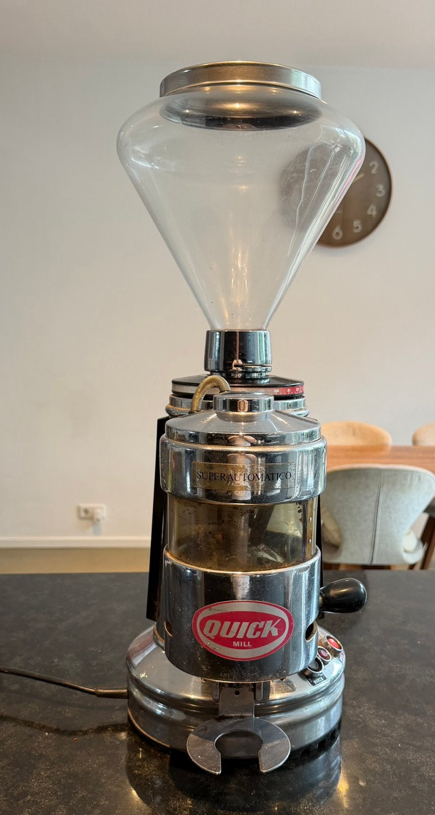 Quickmill koffiemolen proffesioneel, Witgoed en Apparatuur, Ophalen, Gebruikt, Overige merken, Koffiemolen