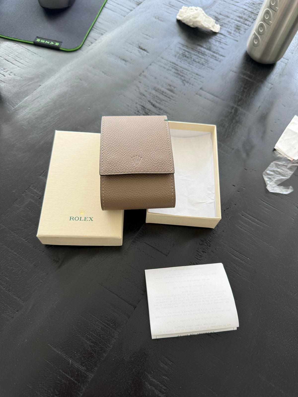 Originele Rolex Lederen Horloge Pouch / Reisetui - Nieuw, Ophalen of Verzenden, Nieuw