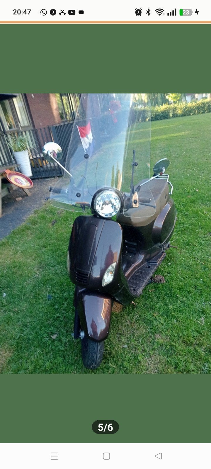 Riva scooter, Ophalen of Verzenden, Gebruikt, Benzine, Overige merken