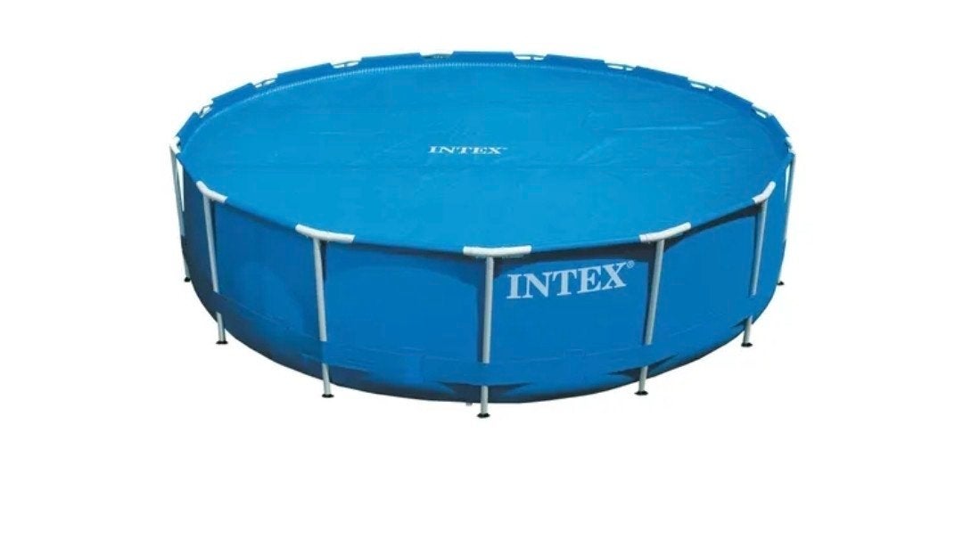 Intex Solar afdekzeil 366 cm (met klein gaatje), Ophalen of Verzenden, Gebruikt, Afdekzeil