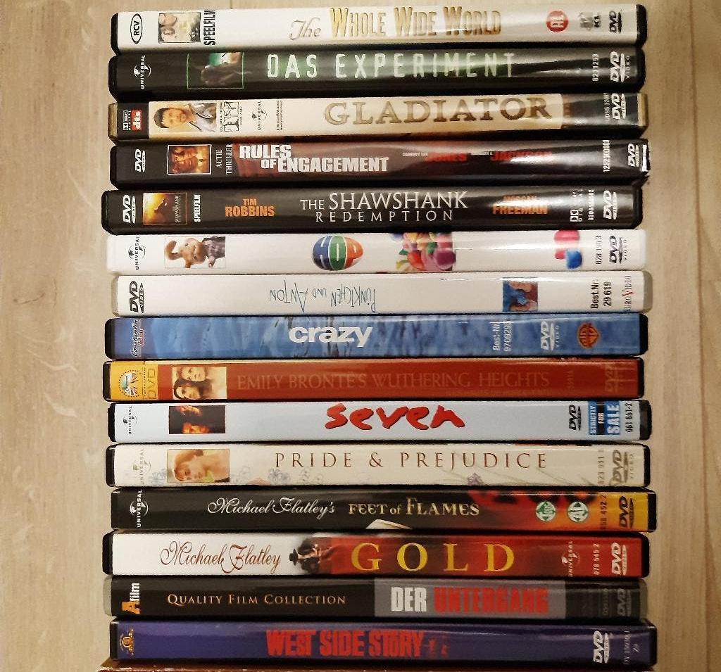 Diverse DVDs:, Alle leeftijden, Ophalen, Gebruikt
