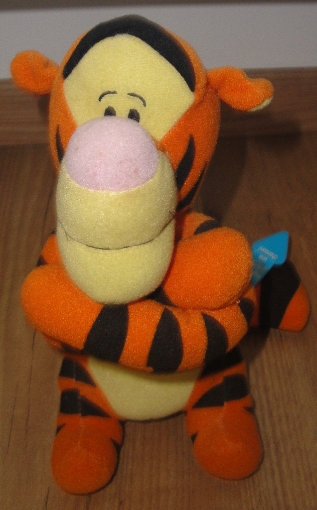 Teigertje Winnie The Pooh knuffel muziekdoosje, Disney, Ophalen of Verzenden, Zo goed als nieuw, Middelgroot (20 tot 80 cm)