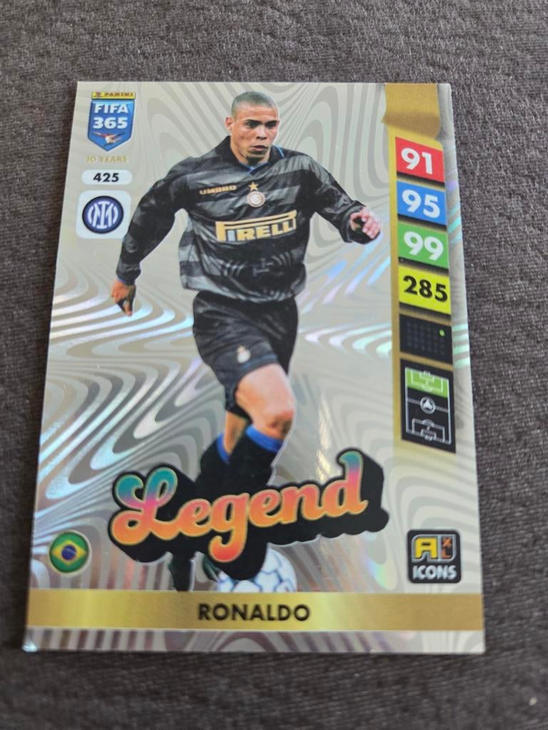Panini FIFA 365 Adrenalyn XL 2023 Ronaldo Legend Kaart, Ophalen, Zo goed als nieuw, Losse kaart