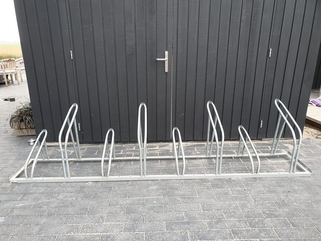 Fietsenrek voor 8 fietsen - Zo goed als nieuw, Ophalen, Zo goed als nieuw
