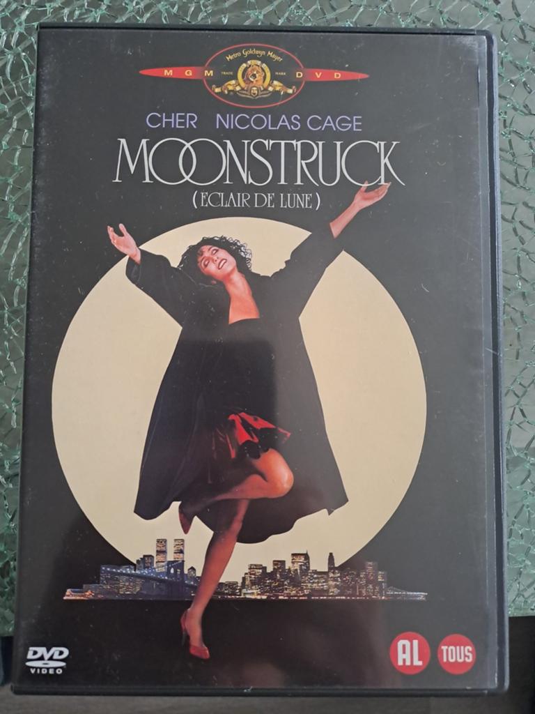 Moonstruck (dvd), Alle leeftijden, Ophalen of Verzenden, Zo goed als nieuw