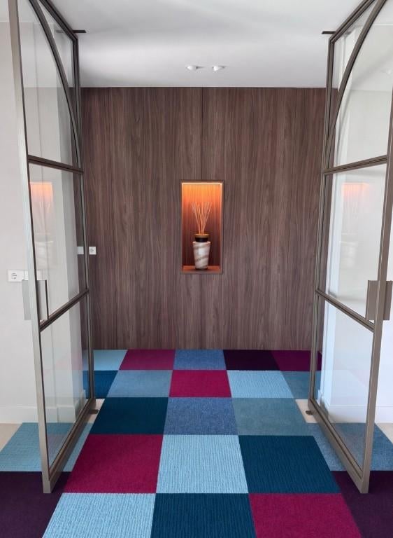 Kleurrijke isolatie in de mix nieuwe tapijttegels, Overige kleuren, 75 m² of meer, Nieuw, Ophalen of Verzenden