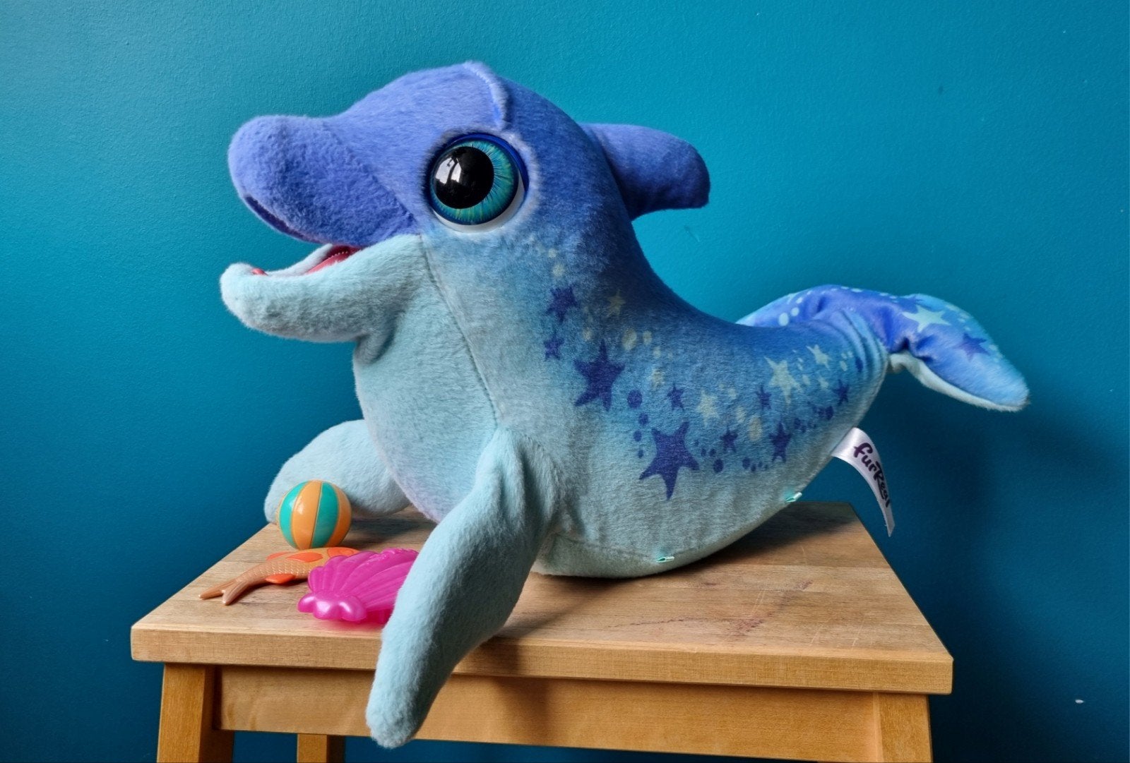FurReal: Dimples mijn speelse dolfijn - interactieve knuffel, Ophalen, Zo goed als nieuw, Overige typen