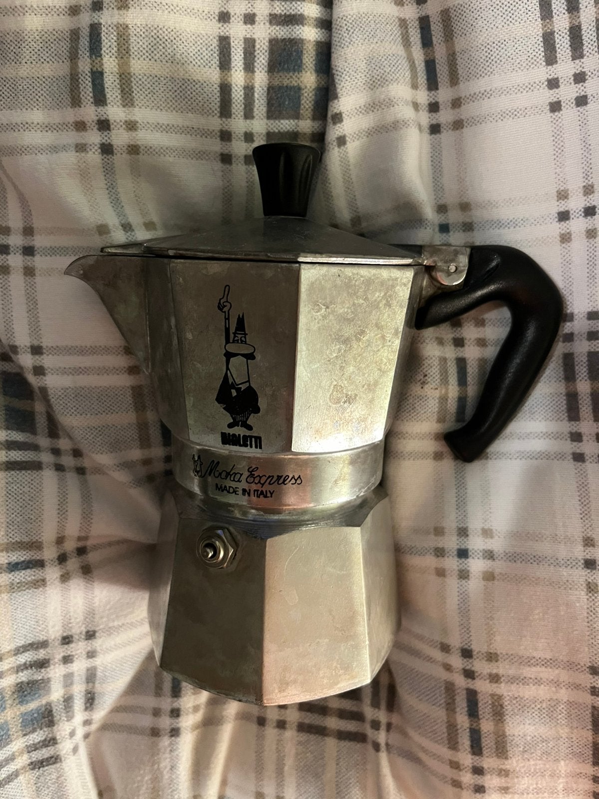 Bialetti moka express percolator 4-kops, Ophalen of Verzenden, Espresso apparaat