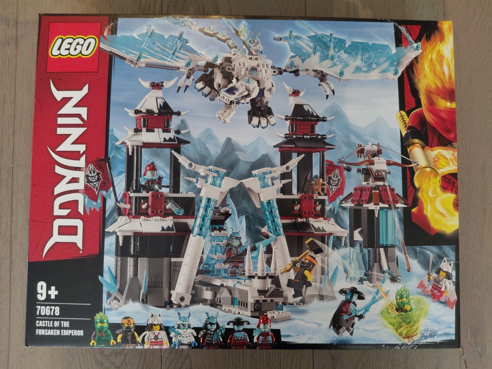 LEGO Ninjago Kasteel van de verlaten keizer - Nieuw/Sealed, Lego, Nieuw, Ophalen of Verzenden, Ongeopend/sealed