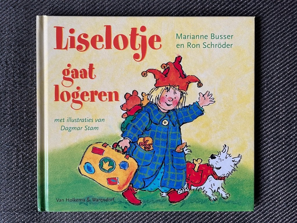 Marianne Busser - Liselotje gaat logeren. (Hardcover), Boeken, Kinderboeken | Kleuters, Marianne Busser en Ron Schröder, Fictie algemeen