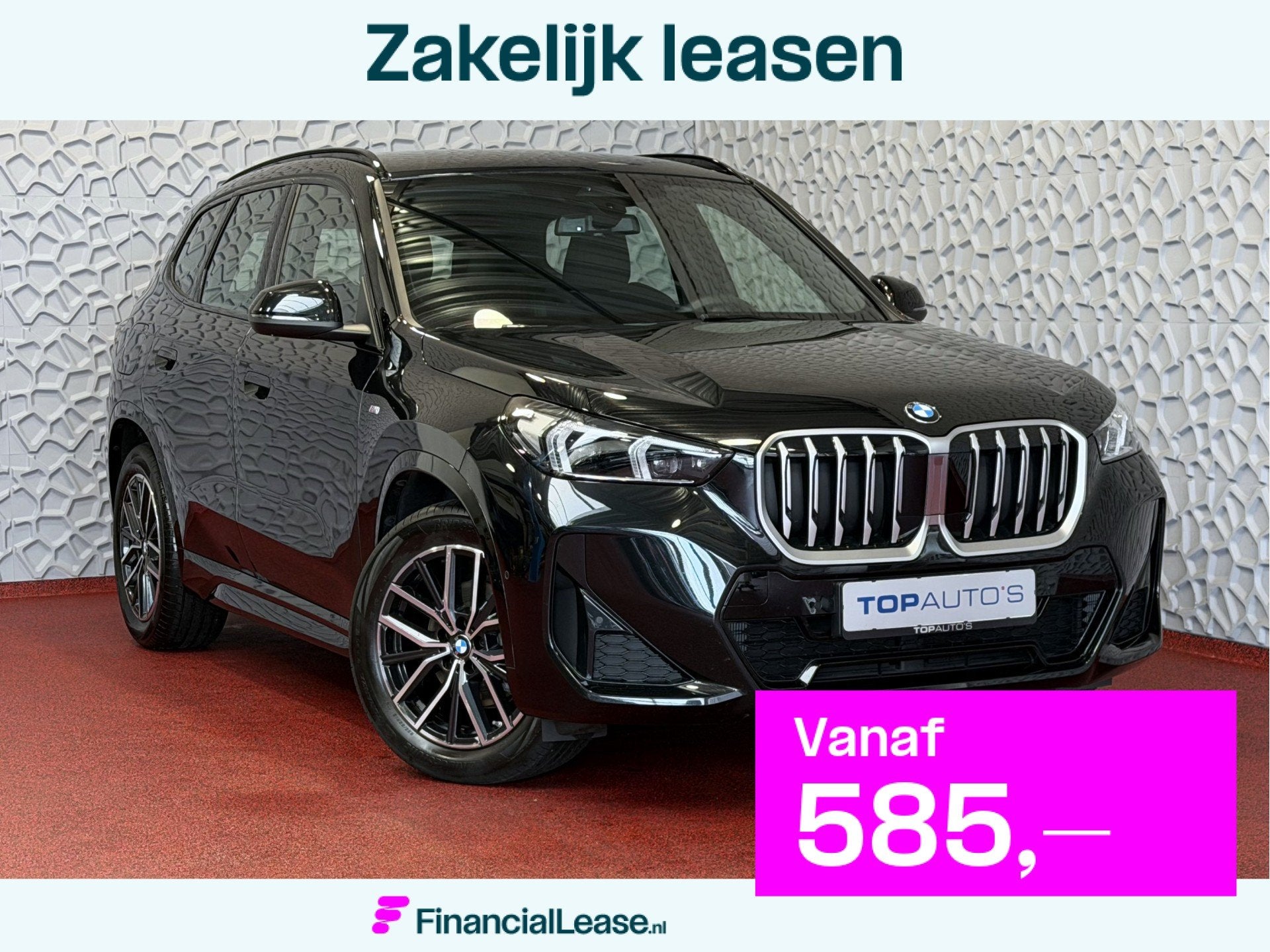 BMW X1 SDRIVE M-SPORT SHADOW LINE NAVI LED ELEK.KLEP CRUISE, 12 maanden, 136 pk, Gebruikt, Origineel Nederlands