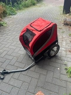 hondenkar, Dieren en Toebehoren, Overige merken, Ophalen, Gebruikt, Hondenfietskar