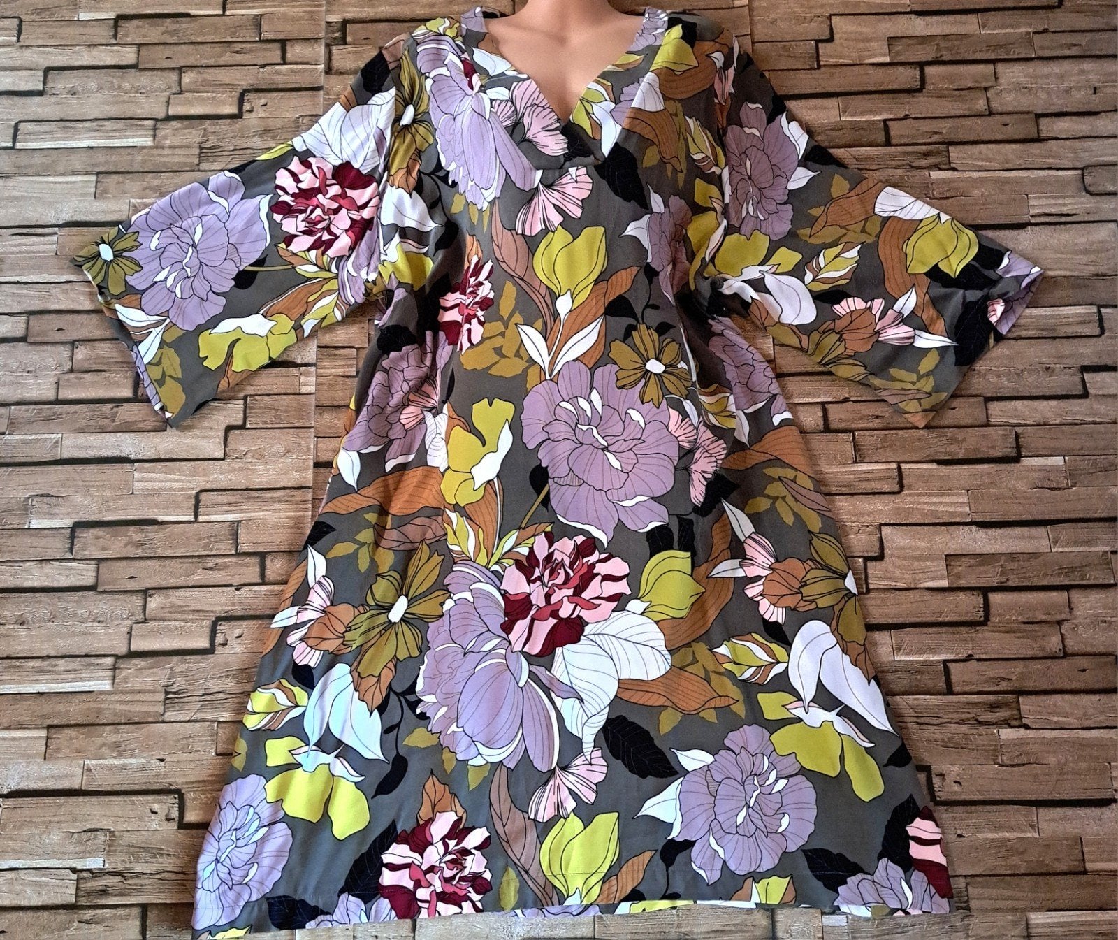 Ophilia Nieuwe Kleurrijke Jurk - Maat 52 - Viscose, Kleding | Dames, Jurk, Nieuw, X, Ophilia