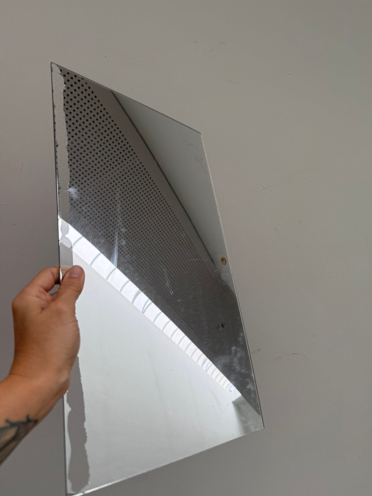 12 reflecterende plexiglas platen, Ophalen, Gebruikt, Overige materialen, 50 tot 100 mm